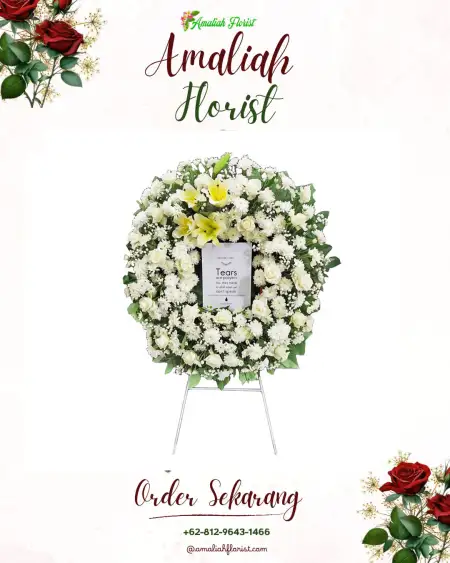 Krans Bunga Duka Tribuana